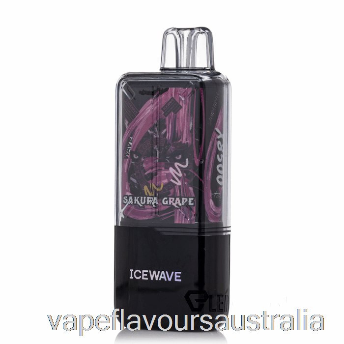 Vape Flavours Australia ICEWAVE X8500 Disposable Sakura Grape